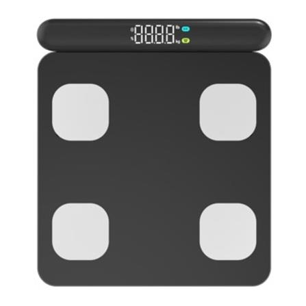เครื่องชั่งน้ำหนักวัดมวลกาย NIKITO FG2302UWB สีดำ_0