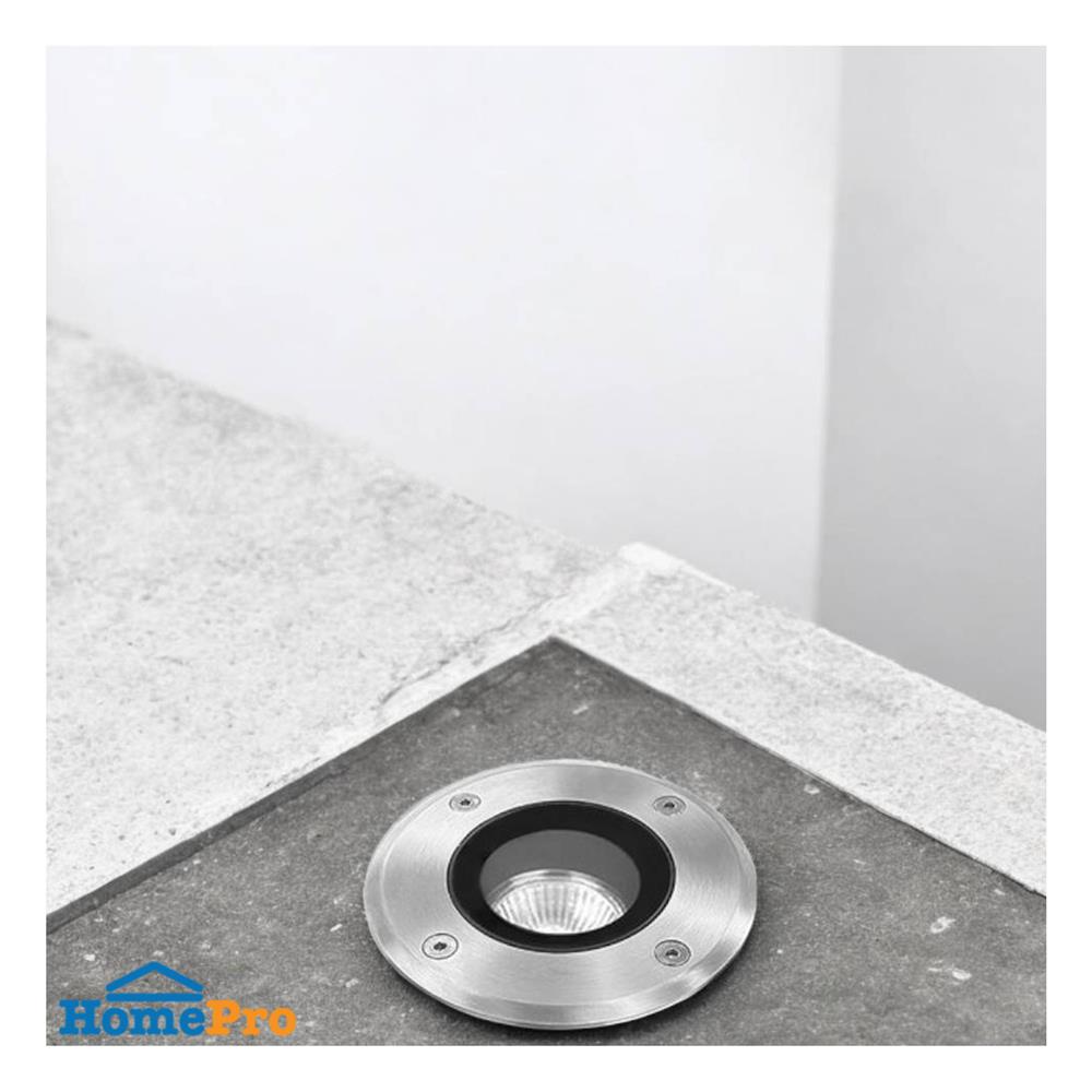 ไฟฝังพื้น L&E 9L-01393 สีเงิน/ดำ