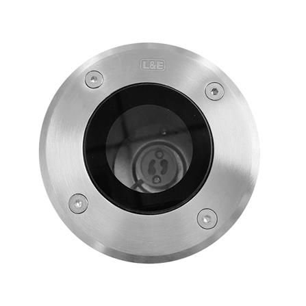 ไฟฝังพื้น L&E 9L-01393 สีเงิน/ดำ_0