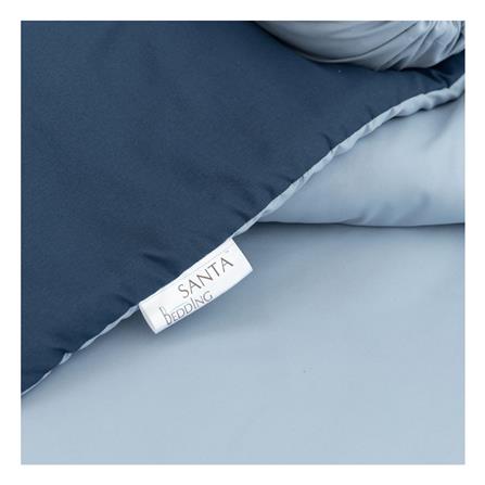 ชุดผ้าปูที่นอน 6 ฟุต (ชุด 6 ชิ้น) SANTA BEDDING LIGHT BLUE /NAVY BLUE_5