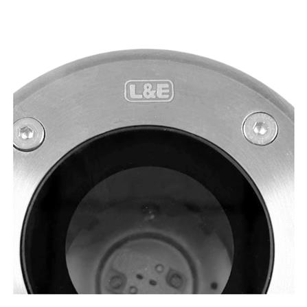 ไฟฝังพื้น L&E 9L-01391 สีเงิน/ดำ_1