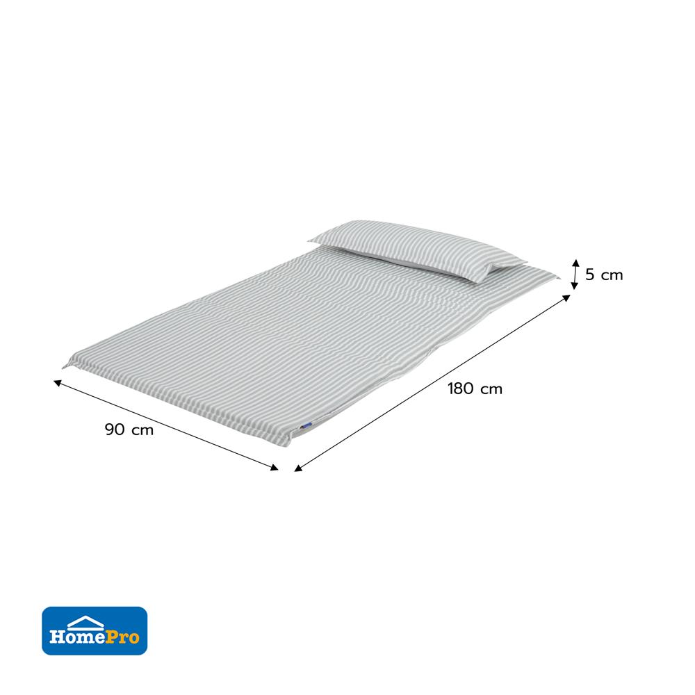 ที่นอนปิกนิก SNAZZ LINEA 90x180 ซม. สี GREY