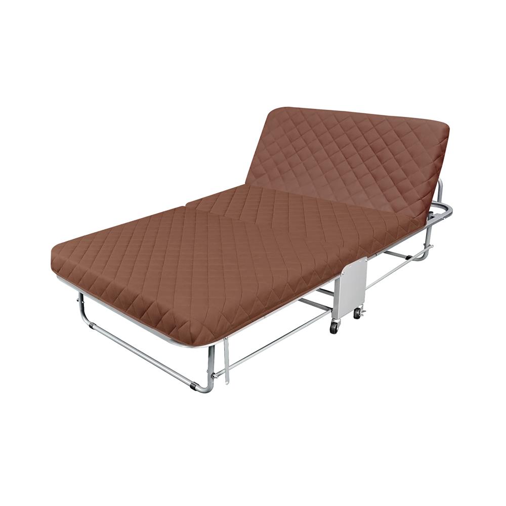 เตียงพับพร้อม TOPPER THAIBULL OLT237-90S 90x190x37 ซม. สี BROWN