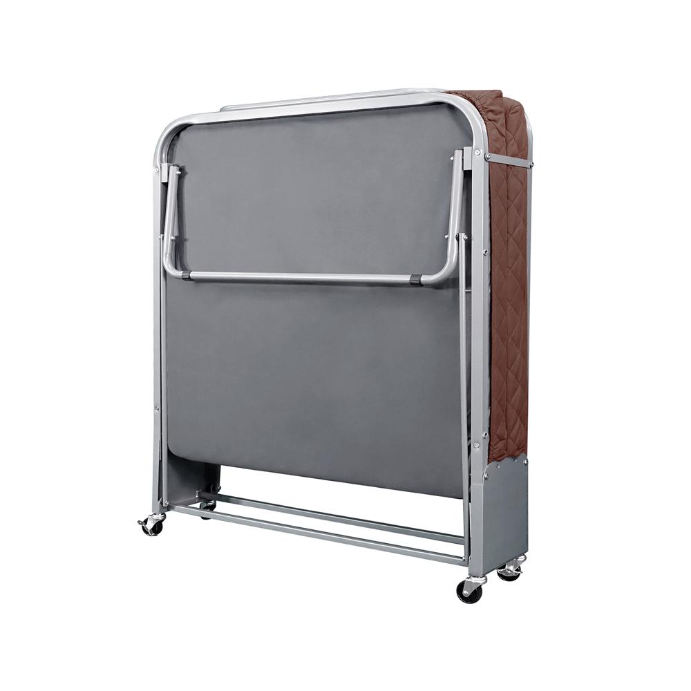 เตียงพับพร้อม TOPPER THAIBULL OLT237-90S 90x190x37 ซม. สี BROWN