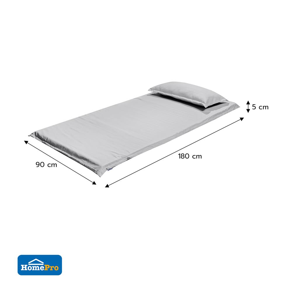 ที่นอนปิกนิก SNAZZ LUTHER 90x180 ซม. สี GREY