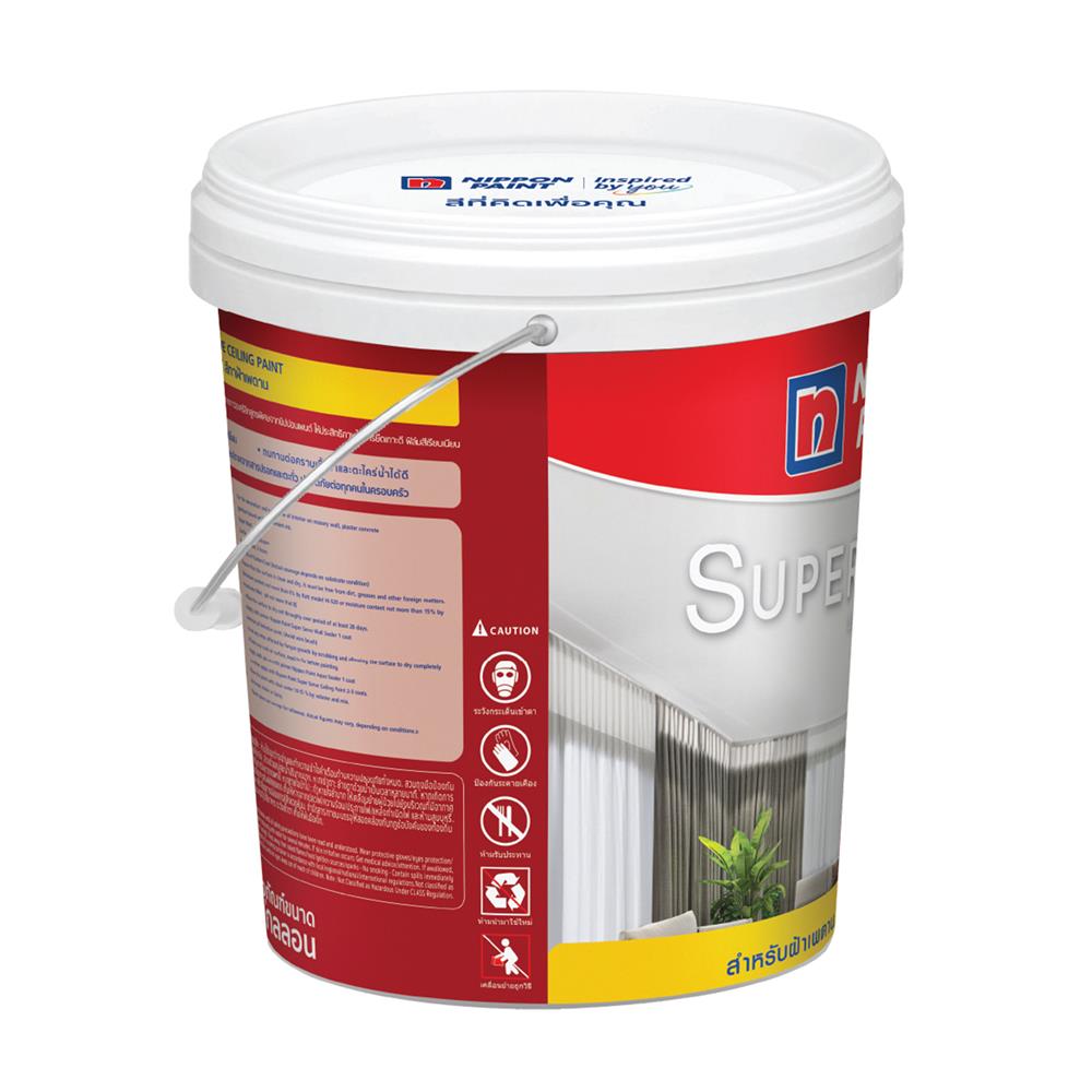 สีน้ำทาภายนอก ชนิดกึ่งเงา NIPPON PAINT SUPERSERVE BASE A 5 แกลลอน