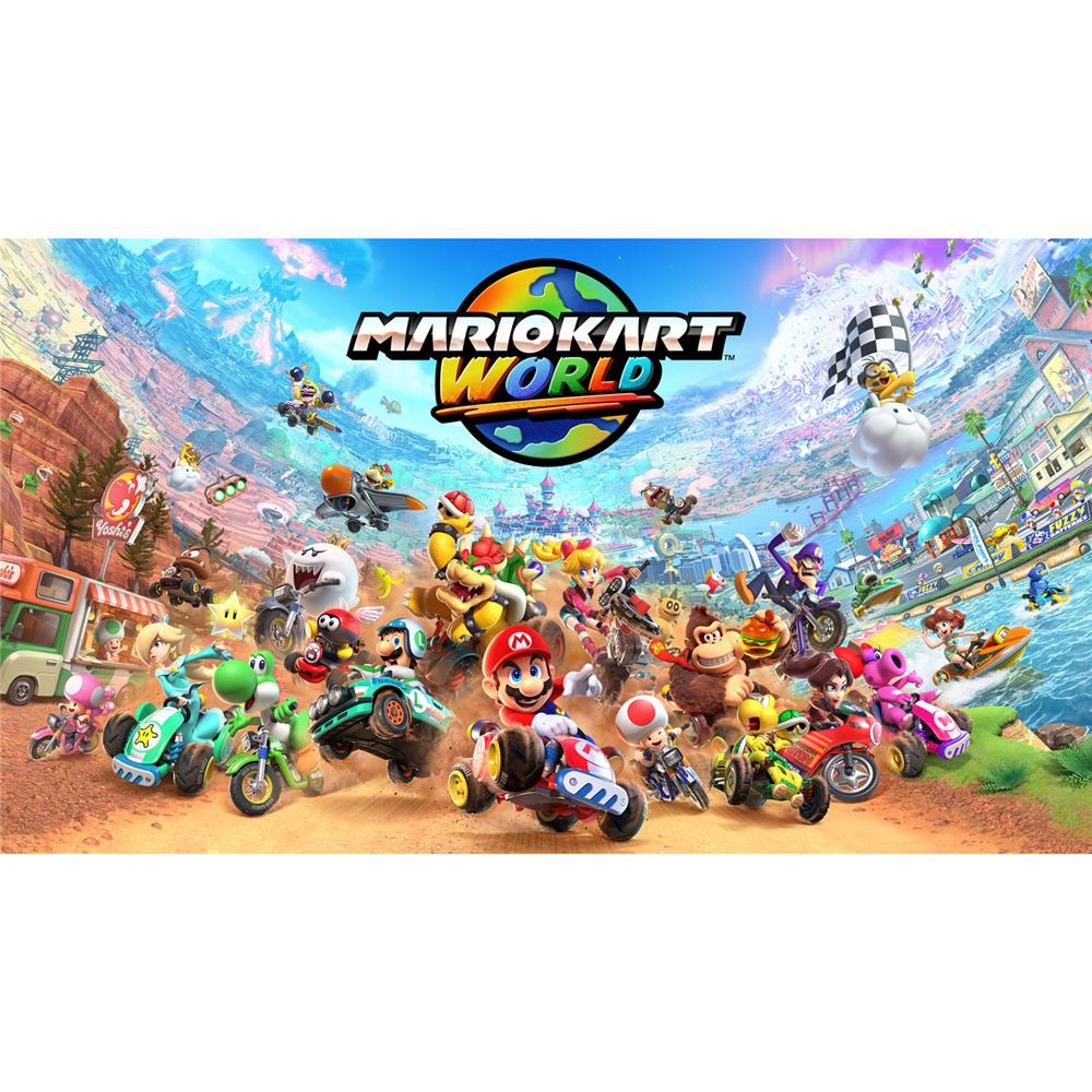 แผ่นเกม NINTENDO SWITCH 2 MARIO KART WORLD