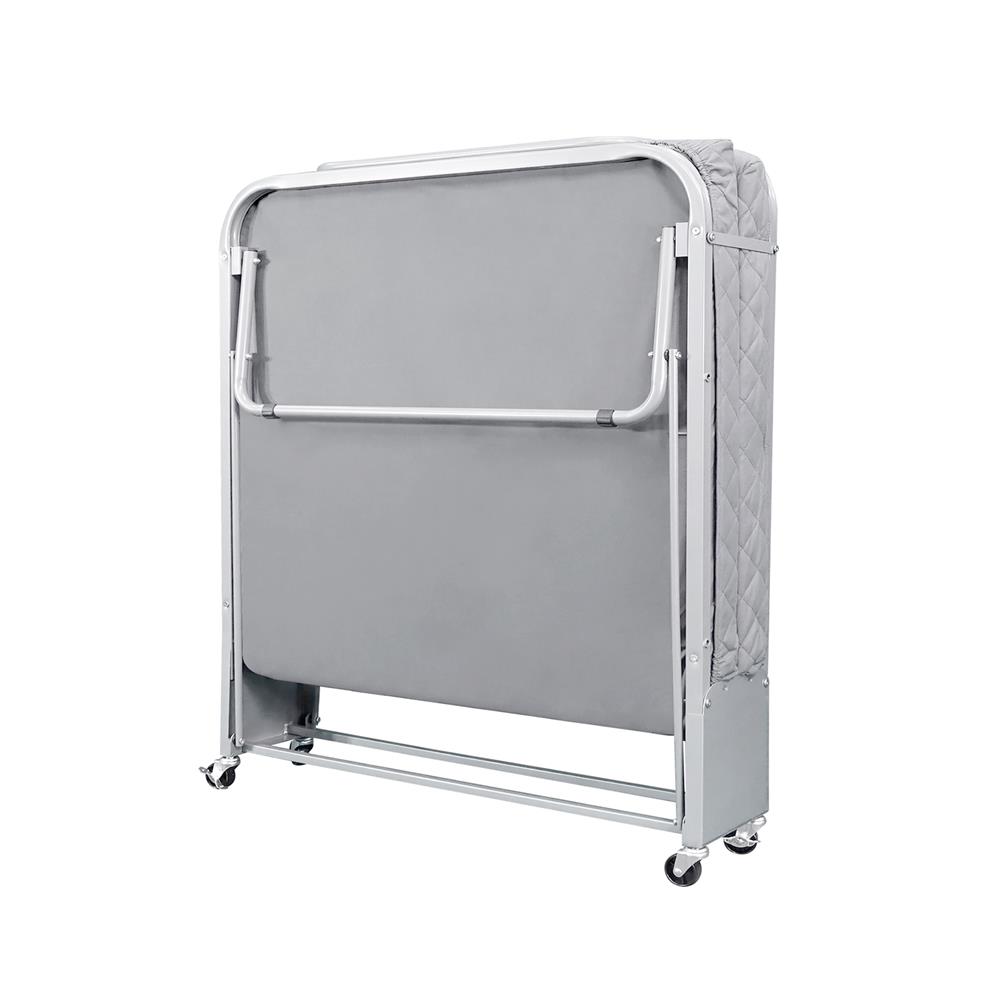 เตียงพับพร้อม TOPPER THAIBULL OLT237-90S 90x190x37 ซม. สี GREY