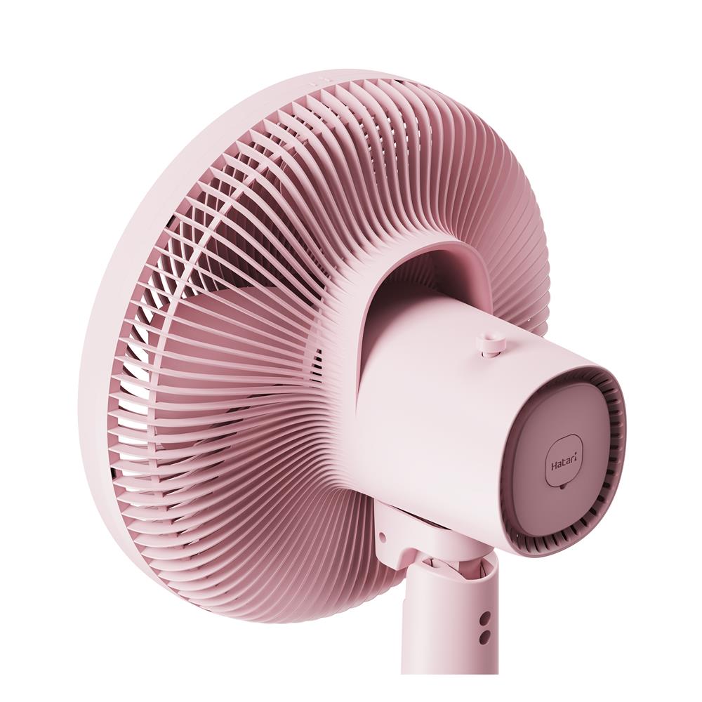พัดลมตั้งโต๊ะ 12 นิ้ว HATARI T12M1 สีชมพู