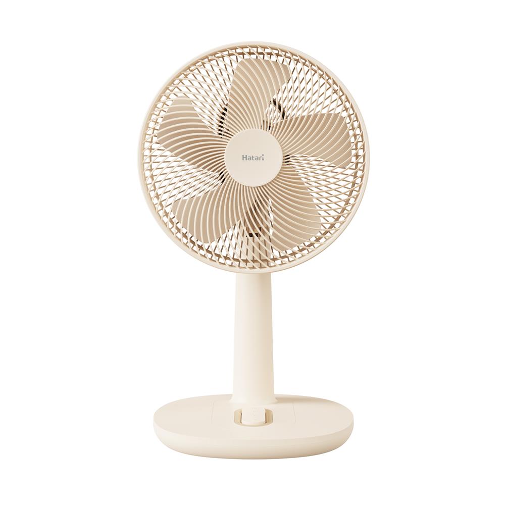 พัดลมตั้งโต๊ะ 12 นิ้ว HATARI T12M1 สีแซนด์