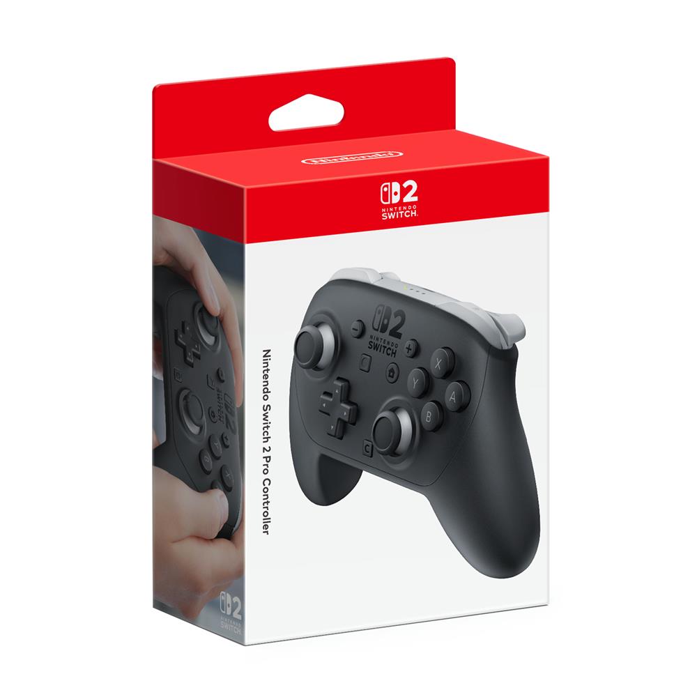 เกมคอนโทรลเลอร์ NINTENDO SWITCH 2 PRO CONTROLLER สีดำ