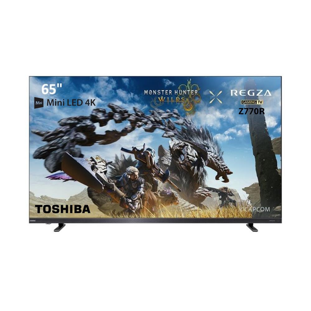 ทีวีมินิแอลอีดี 65 นิ้ว TOSHIBA (4K, MINI LED, VIDAA) 65Z770RP