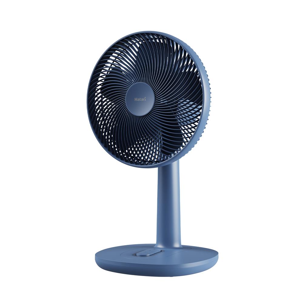 พัดลมตั้งโต๊ะ 12 นิ้ว HATARI T12M1 สีฟ้า