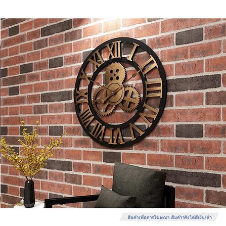 นาฬิกาแขวน INTERY C1038C012_14 23.62 นิ้ว สีเงิน/ดำ_2