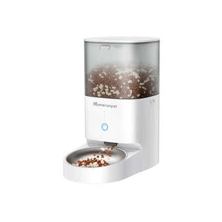 เครื่องให้อาหารสัตว์เลี้ยงอัตโนมัติ HOMERUNPET PF20 สีขาว_0
