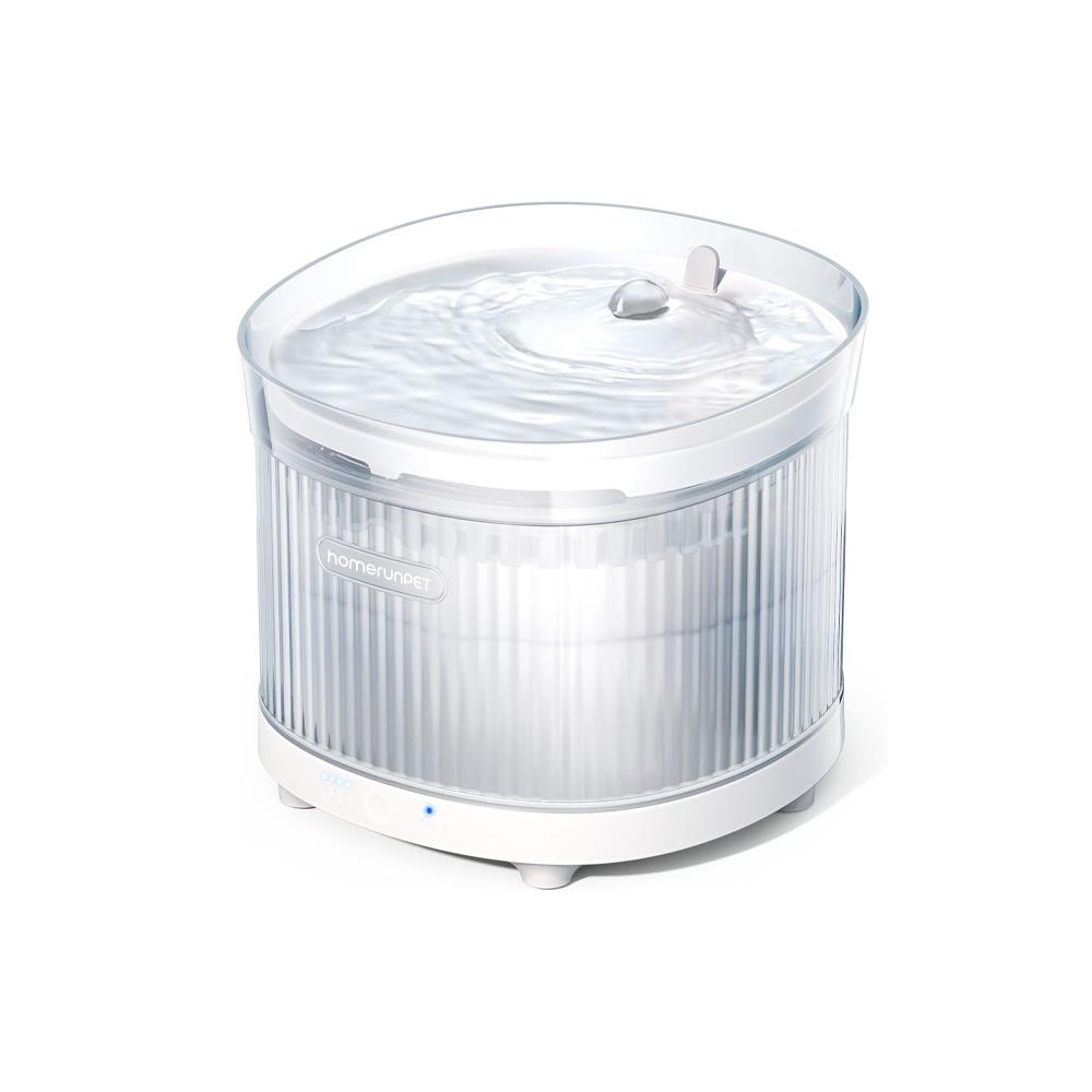 น้ำพุสัตว์เลี้ยงไร้สาย HOMERUNPET BF1 สีขาว