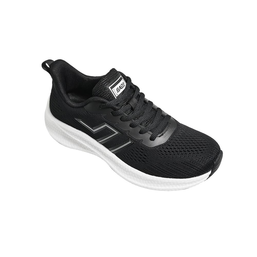 รองเท้าไลฟ์สไตล์ผู้ชาย BAOJI BJM1122 เบอร์ 45 สีดำ/ขาว