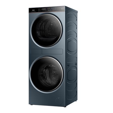 ตู้ซักผ้าและอบผ้า HAIER HWD140-BD14LCGNU1 14/13 กก. 1400RPM HEAT PUMP อินเวอร์เตอร์ สีน้ำเงินอมเขียว_1