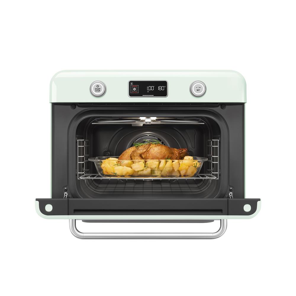 เตาอบเล็กแมนนวล SMEG COF01PGEU สีเขียวอ่อน