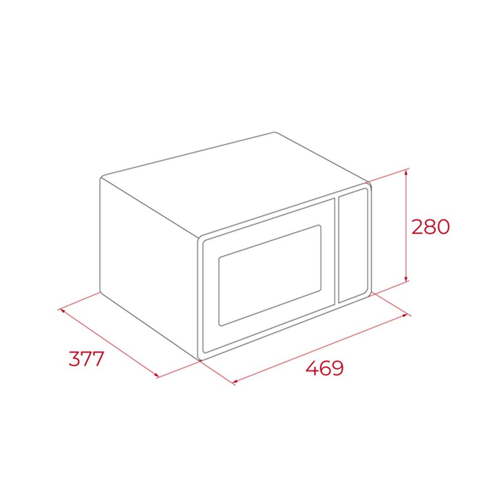 ไมโครเวฟระบบย่าง TEKA MWE FS25 G สีดำ 25 ลิตร