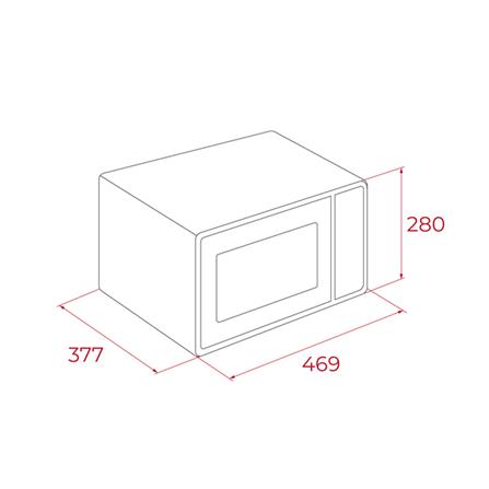ไมโครเวฟระบบย่าง TEKA MWE FS25 G สีดำ 25 ลิตร_5