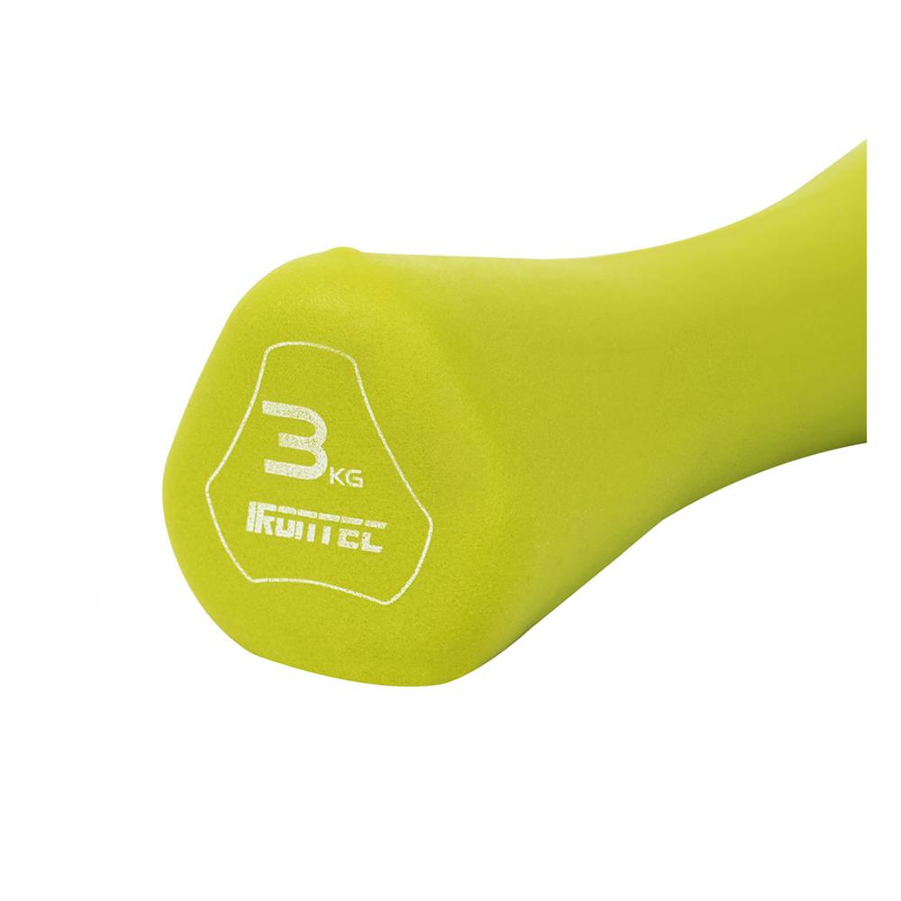 ดัมเบลหุ้มยาง IRONTEC 3 กก.