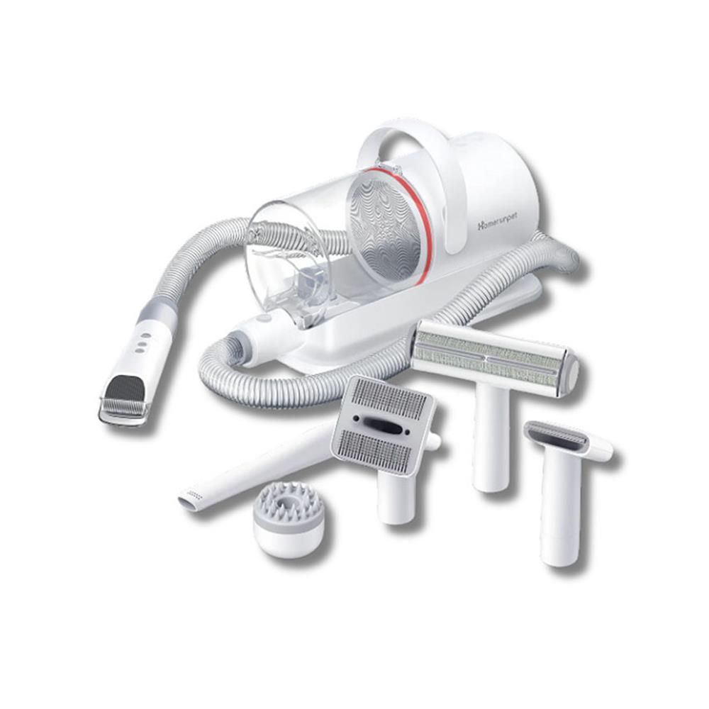 ชุดเครื่องตัดแต่งขนสัตว์เลี้ยง HOMERUNPET HC15 สีขาว