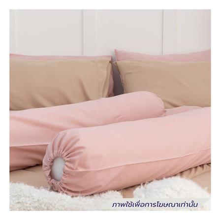 ชุดผ้าปูที่นอน 3.5 ฟุต (ชุด 4 ชิ้น) SANTA BEDDING สี PINK/BROWN_3