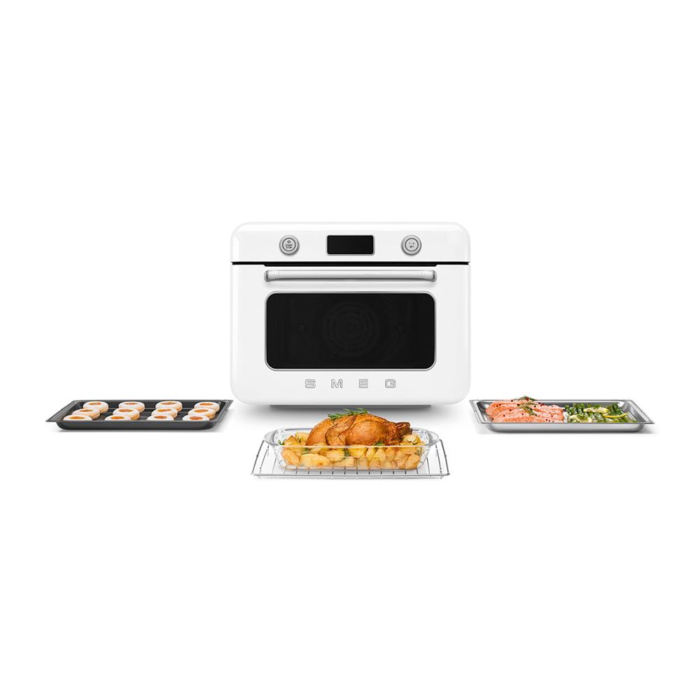 เตาอบเล็กแมนนวล SMEG COF01WHEU สีขาว
