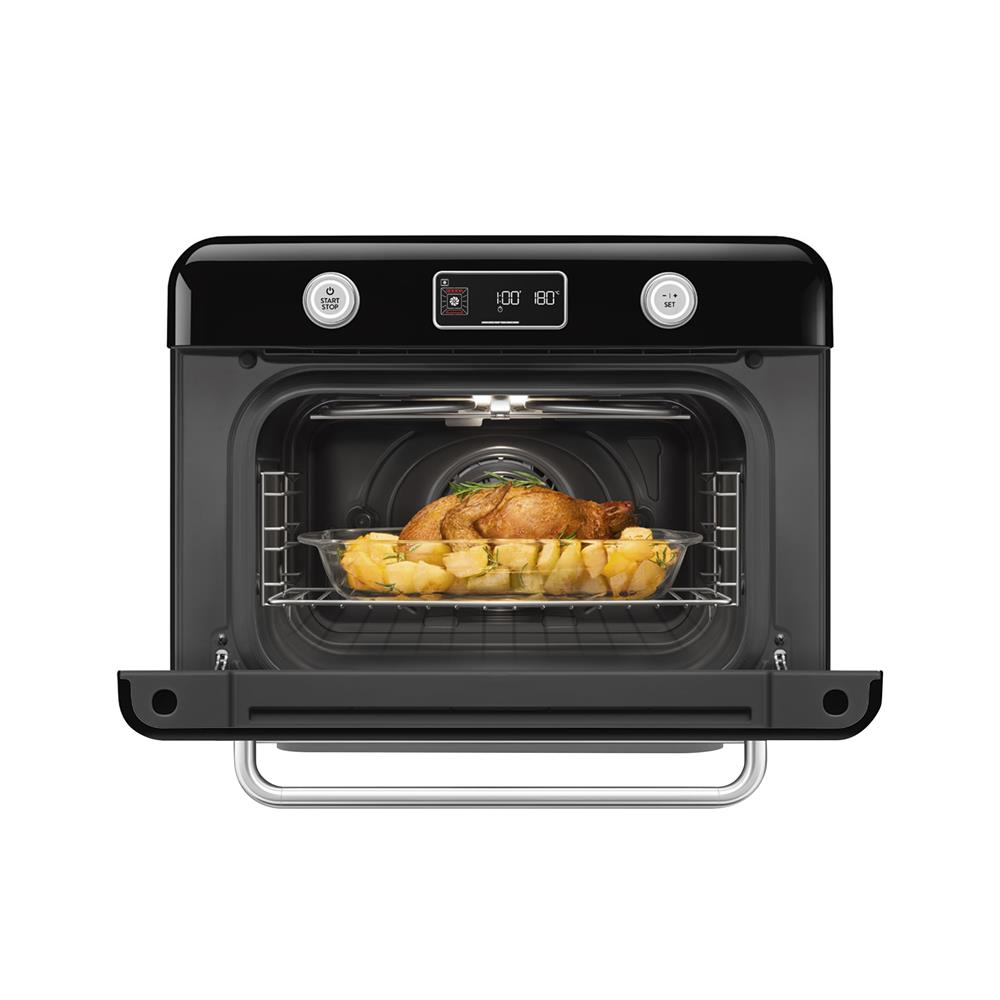 เตาอบเล็กแมนนวล SMEG COF01BLEU สีดำ