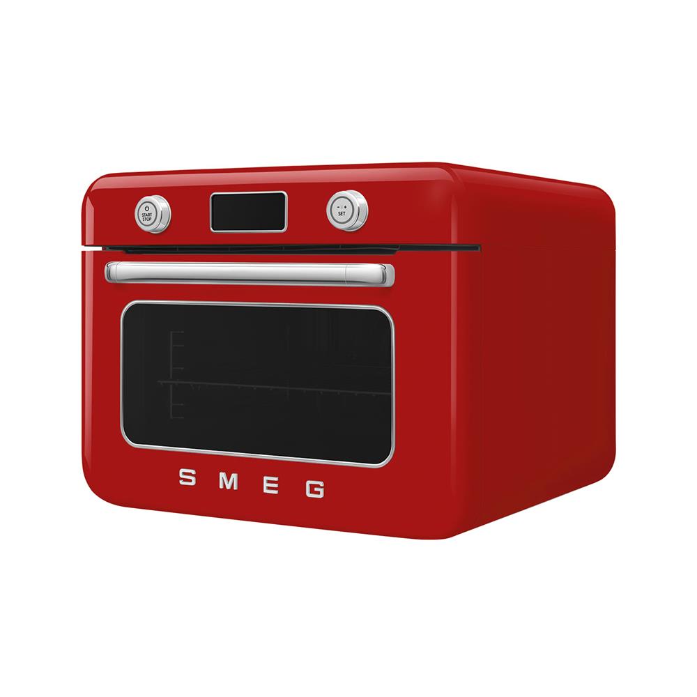 เตาอบเล็กแมนนวล SMEG COF01RDEU สีแดง