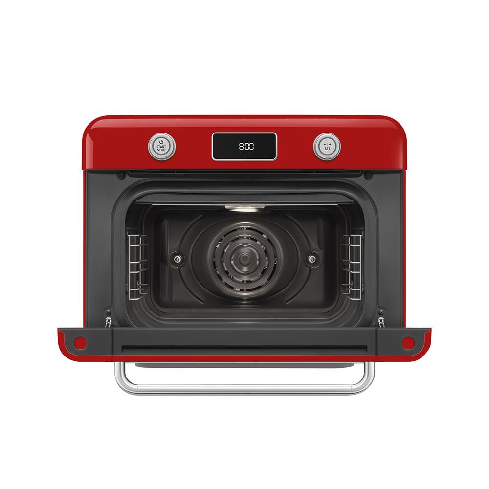 เตาอบเล็กแมนนวล SMEG COF01RDEU สีแดง