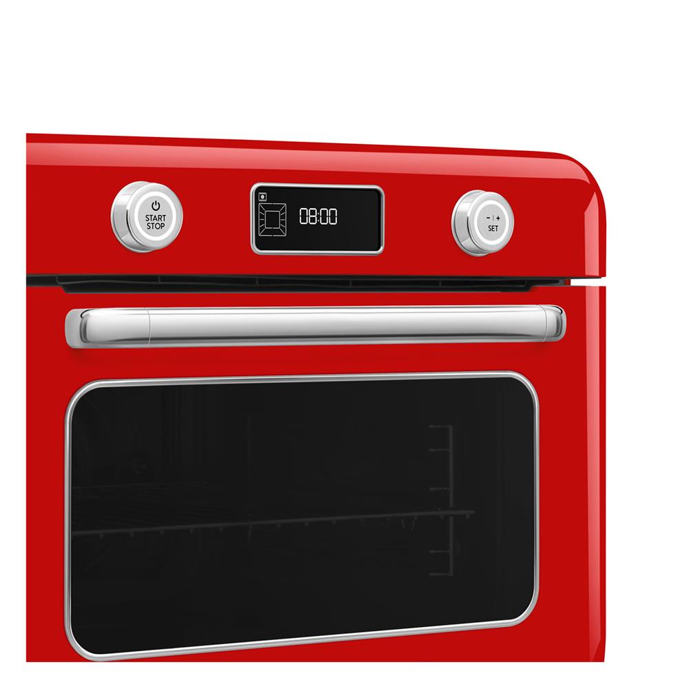 เตาอบเล็กแมนนวล SMEG COF01RDEU สีแดง