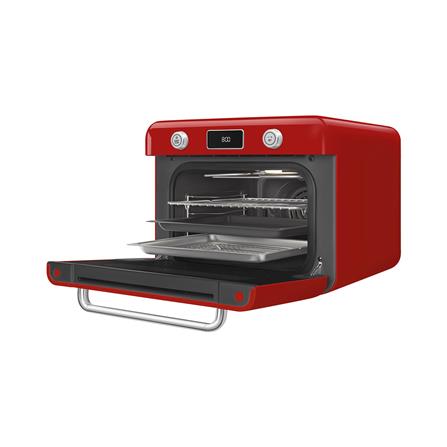 เตาอบเล็กแมนนวล SMEG COF01RDEU สีแดง_3