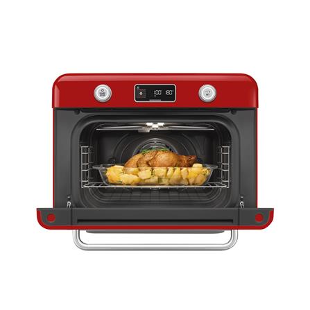 เตาอบเล็กแมนนวล SMEG COF01RDEU สีแดง_5