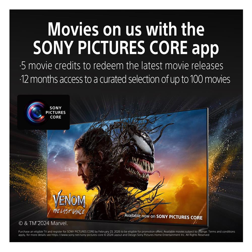 ทีวีแอลอีดี 50 นิ้ว SONY (4K, LED, GOOGLE TV) BRAVIA 2 II K-50S20M2