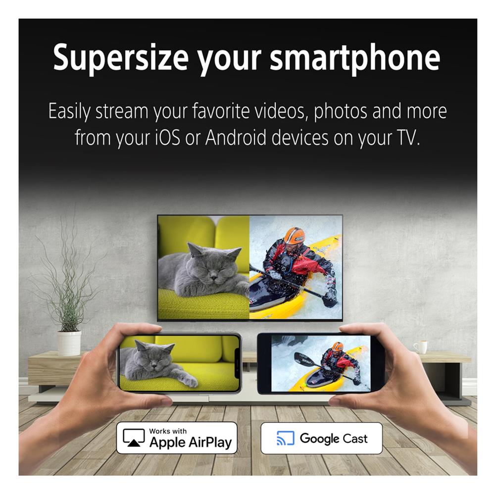 ทีวีแอลอีดี 55 นิ้ว SONY (4K, LED, GOOGLE TV) BRAVIA 2 II K-55S20M2