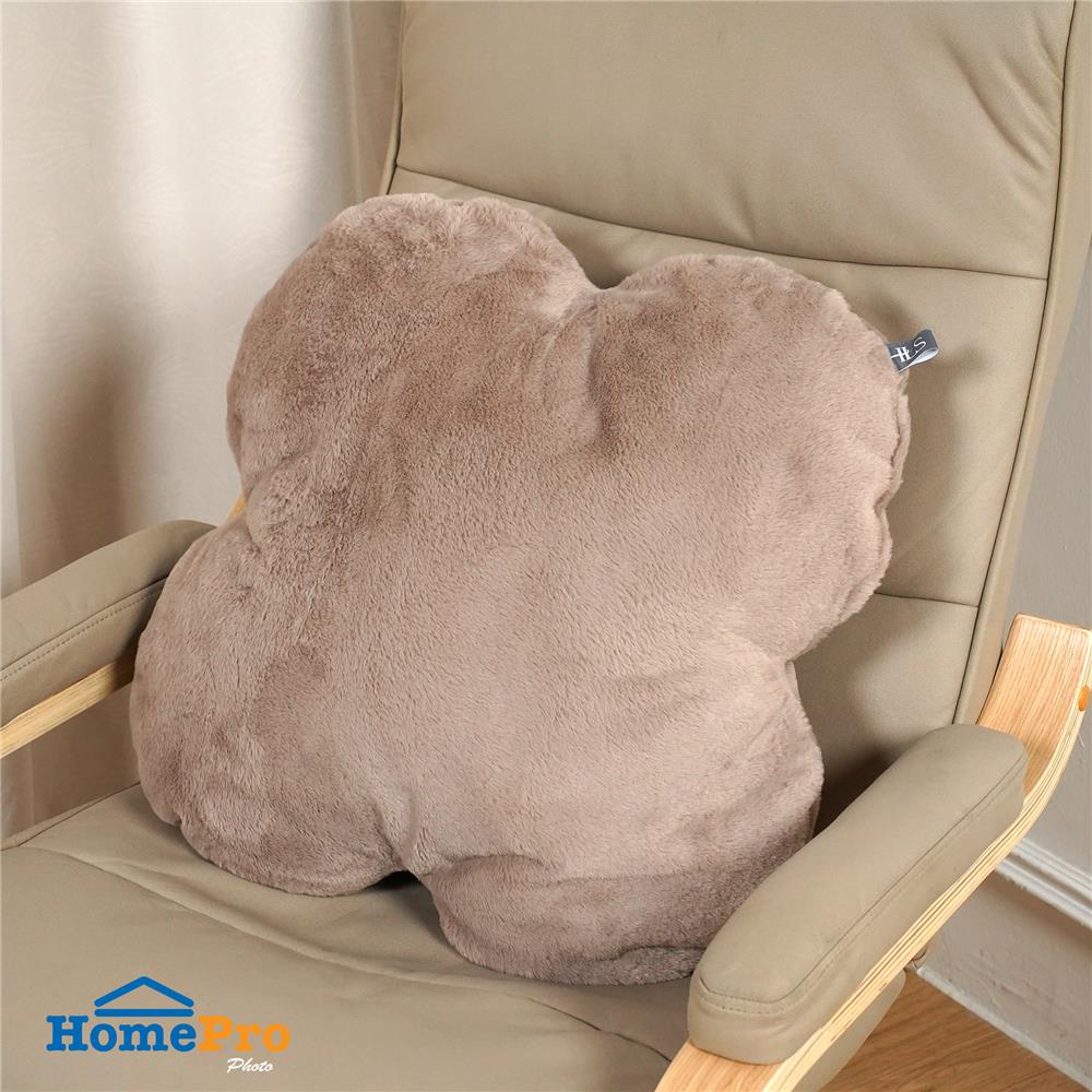 หมอนอิง HOME LIVING STYLE ALIVE 21x21 นิ้ว สีน้ำตาล