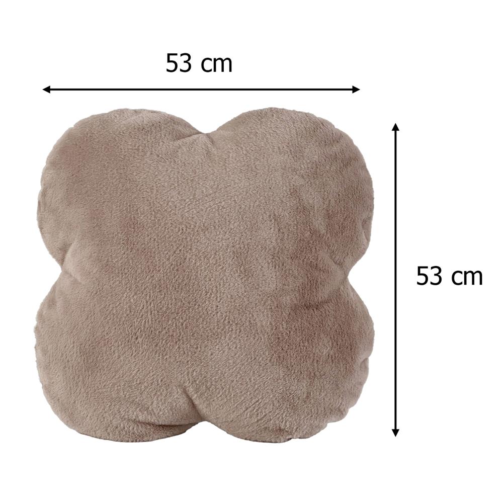 หมอนอิง HOME LIVING STYLE ALIVE 21x21 นิ้ว สีน้ำตาล