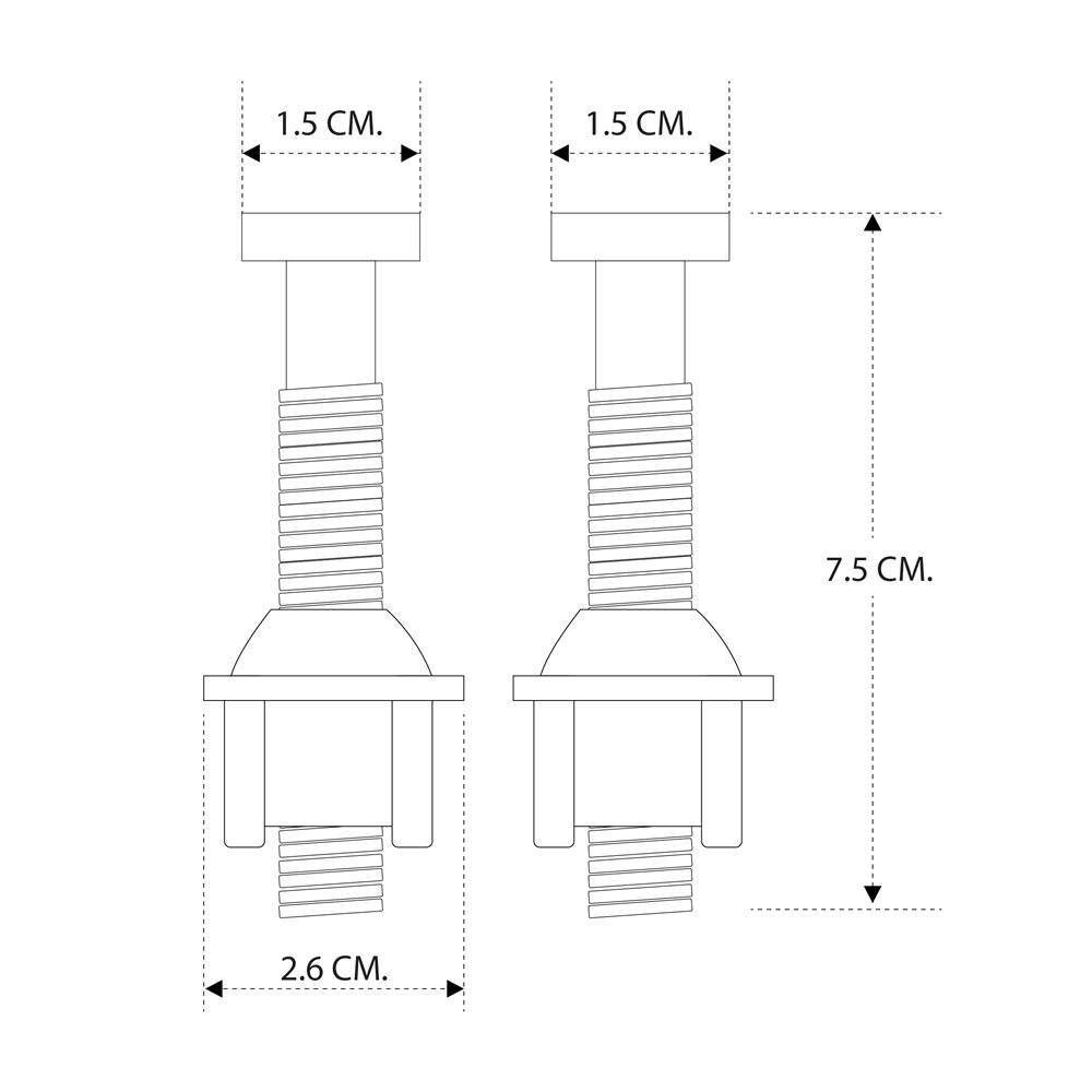 น๊อตยึดฝารองนั่ง MOYA MY-1028