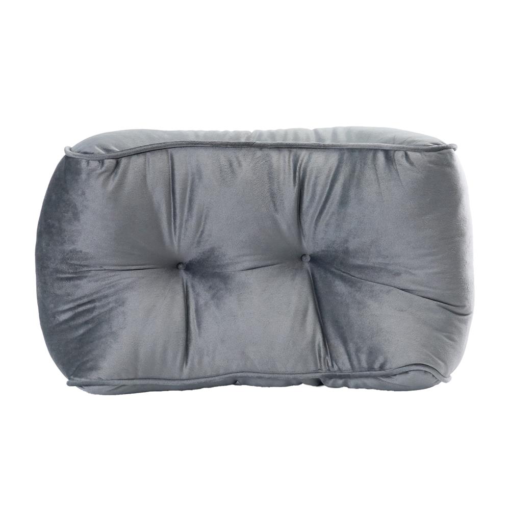 เบาะรองหลัง HOME LIVING STYLE RESTY 18x10 นิ้ว สีเทา