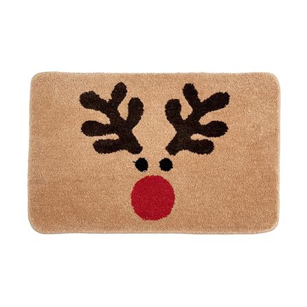 พรม HOME LIVING STYLE RAINDEER 45x70 ซม. สีน้ำตาล_0