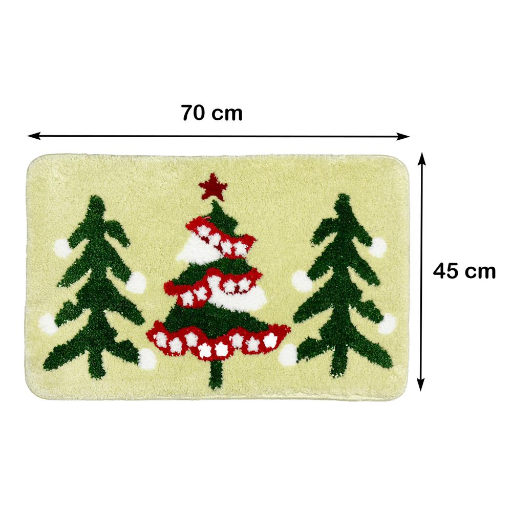 พรม HOME LIVING STYLE TRIPLE TREE 45x70 ซม. สีเขียว