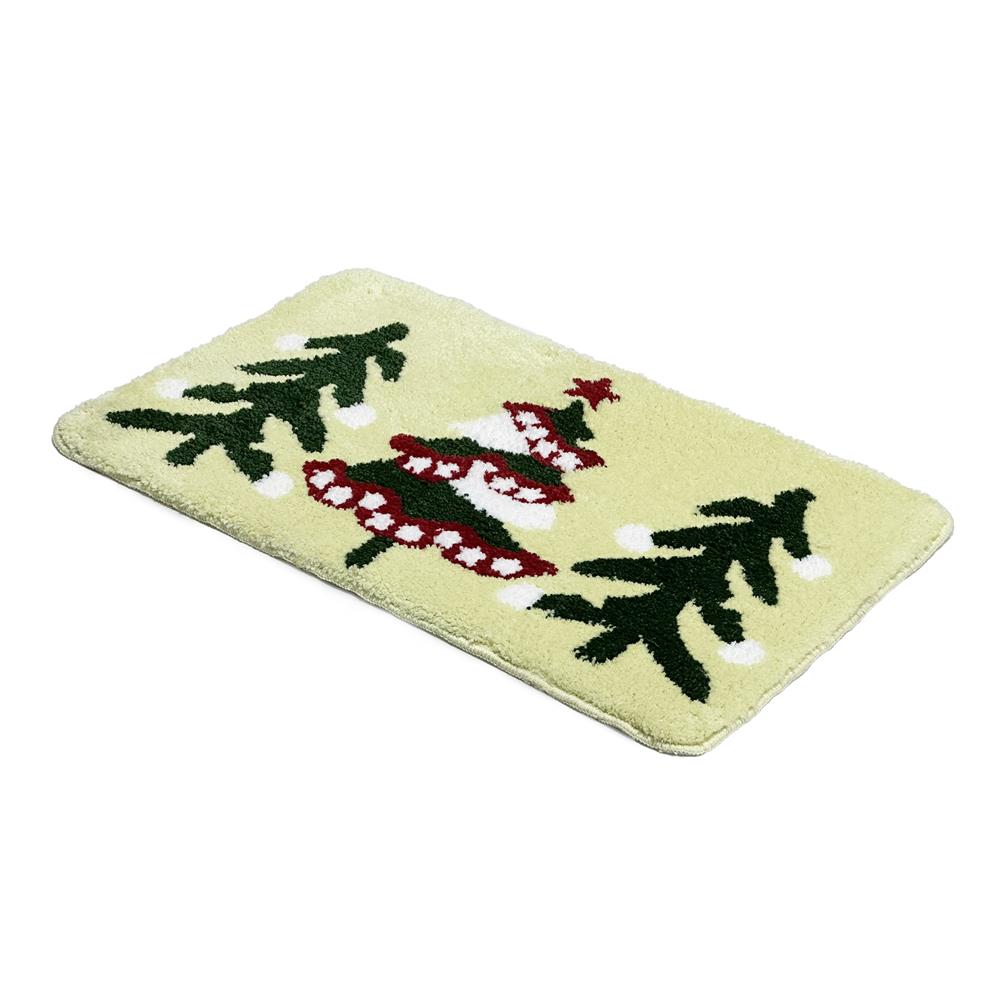 พรม HOME LIVING STYLE TRIPLE TREE 45x70 ซม. สีเขียว