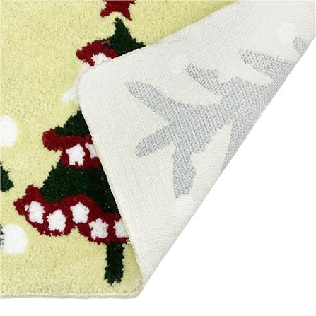 พรม HOME LIVING STYLE TRIPLE TREE 45x70 ซม. สีเขียว_1