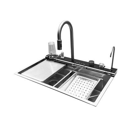 ซิงค์ฝัง 1 หลุม S-FLO NL0060 SM8046-S02SV สีเงิน_3