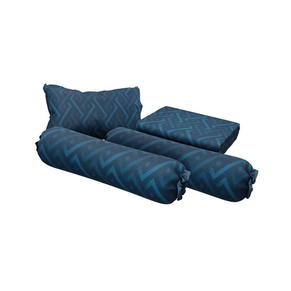 ชุดผ้าปูที่นอน 5 ฟุต (ชุด 6 ชิ้น) SATIN PLUS LUCKY ME LUCKY MORE LK061