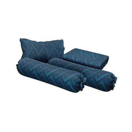 ชุดผ้าปูที่นอน 5 ฟุต (ชุด 6 ชิ้น) SATIN PLUS LUCKY ME LUCKY MORE LK061_1