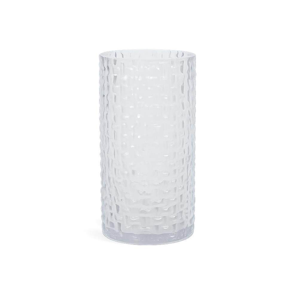 ของตกแต่ง แจกันแก้ว HOME LIVING STYLE GALA 10.5x20 ซม สีใส