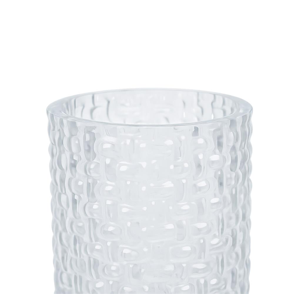 ของตกแต่ง แจกันแก้ว HOME LIVING STYLE GALA 10.5x20 ซม สีใส